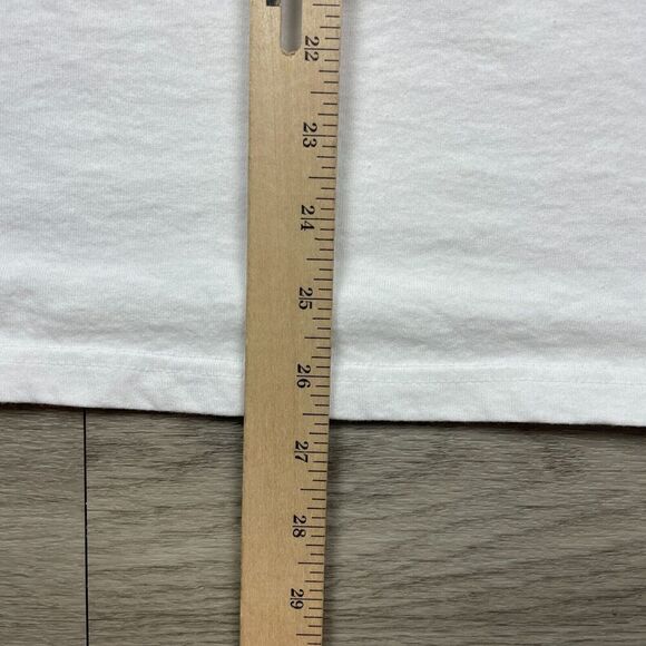 Vintage Shirt Mens Large White Funny You Dont Know Me Witness Protection 90s - Picture 7 of 8